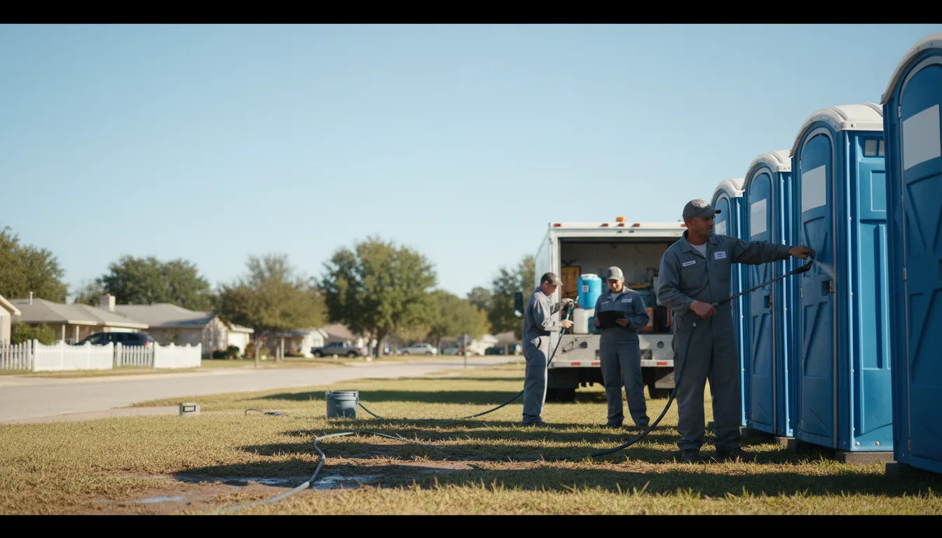 Long-Term Portable Toilet Rental in Hospers, IA near me